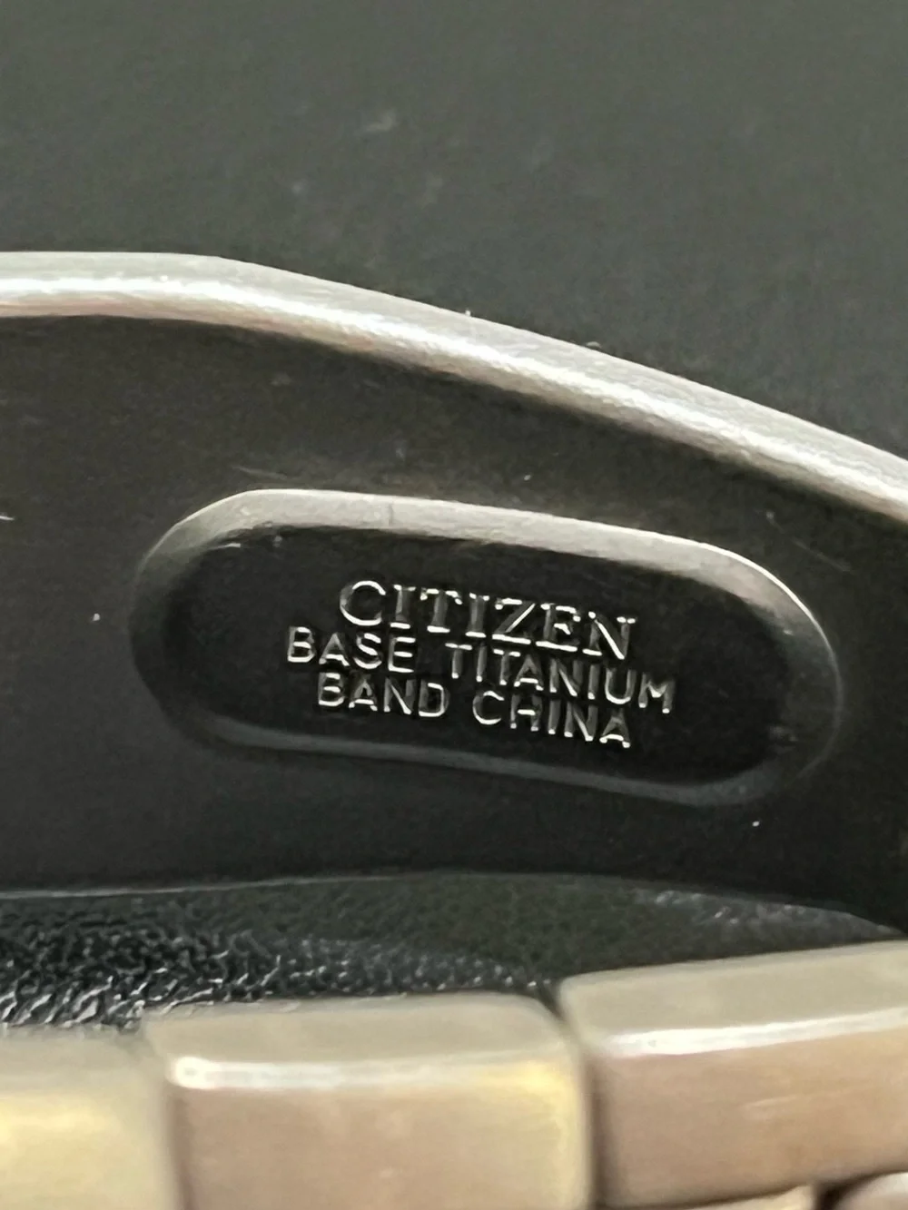 Citizen Eco-Drive Titanium Men’s Watch Navy Blue Dial Day Date WR100 Silver